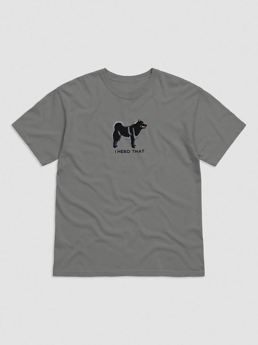 I Herd That T-Shirt(Embroidered) of a Schipperke product image (4)
