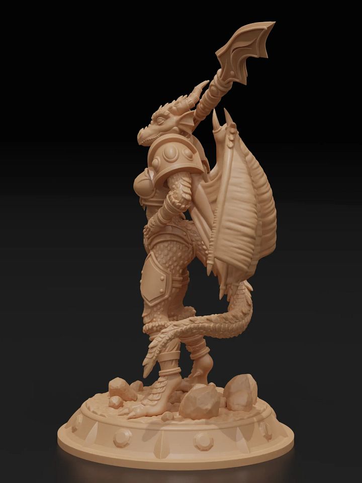 Dragonborn Barbarian Female product image (2)