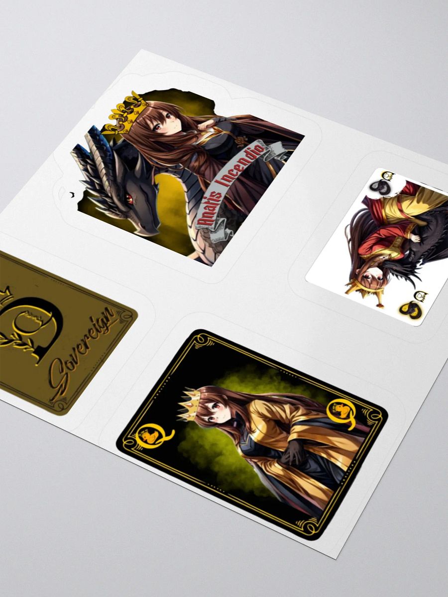 Royal Card Fantasy Kiss Cut Stickers product image (11)