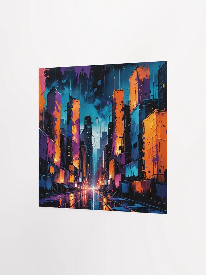 Abstract City 1 Poster product image (10)