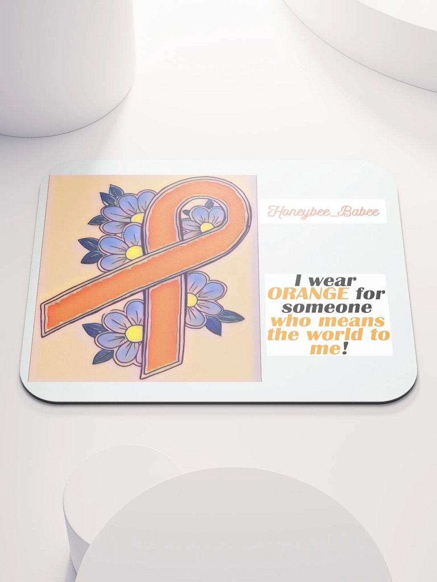 I wear orange mousepad product image (1)