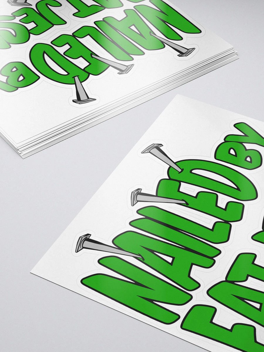 Nailed By FatJesus Stickers product image (5)