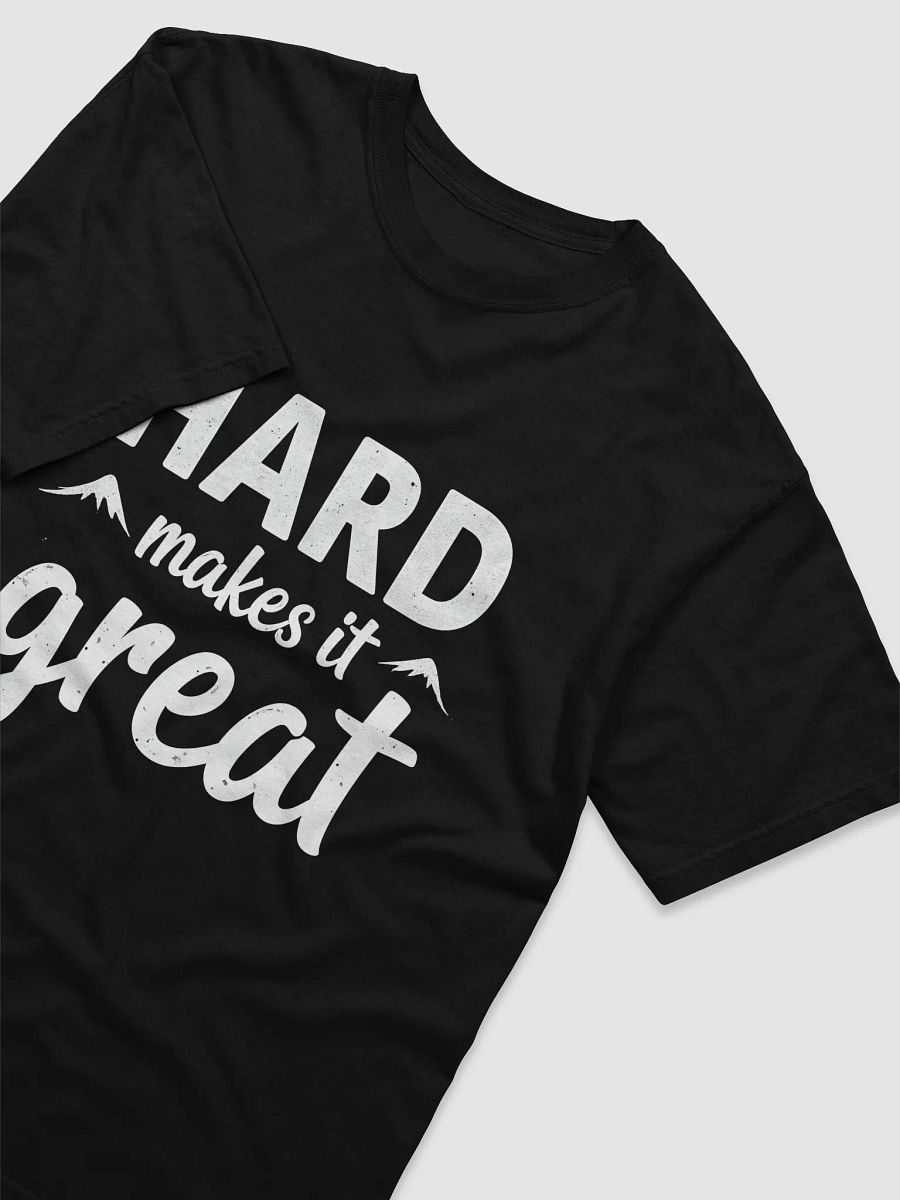 Tom Hanks Inspired 'The Hard Is What Makes It Great' T-Shirt – Empower Your Journey with the Wisdom of Jimmy Dugan from A League of Their Own product image (3)