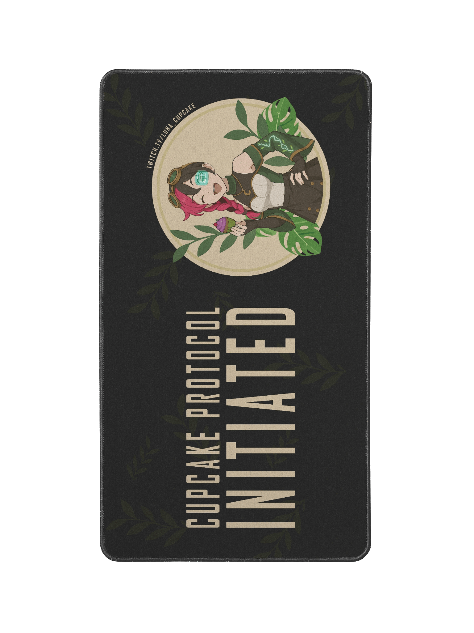 Cupcake Protocol Desk Mat Dark product image (1)