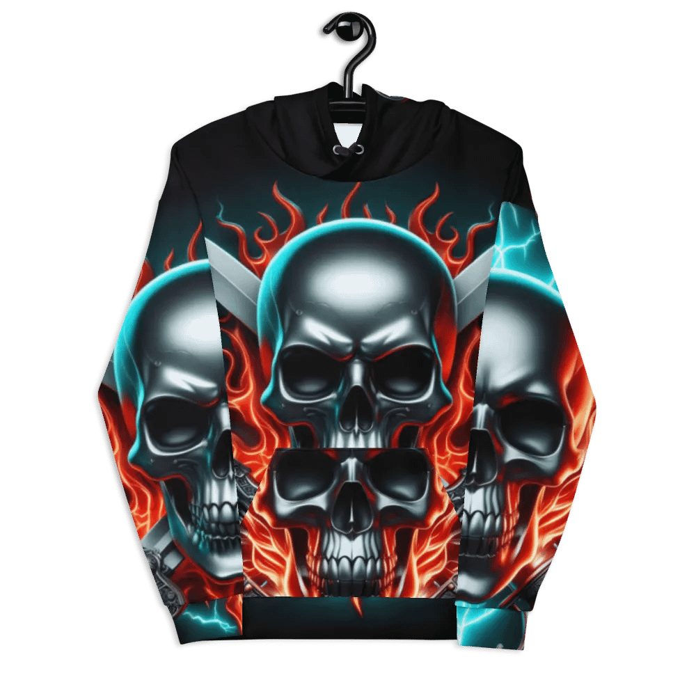 Eternal Power - Unisex Skull Hoodie #35 product image (7)