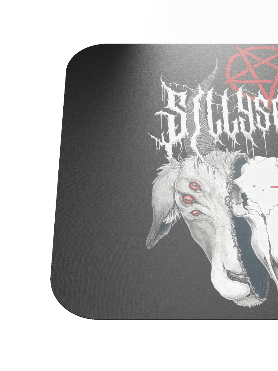 Sillysau5age Demonic Goat Mouse Pad product image (6)