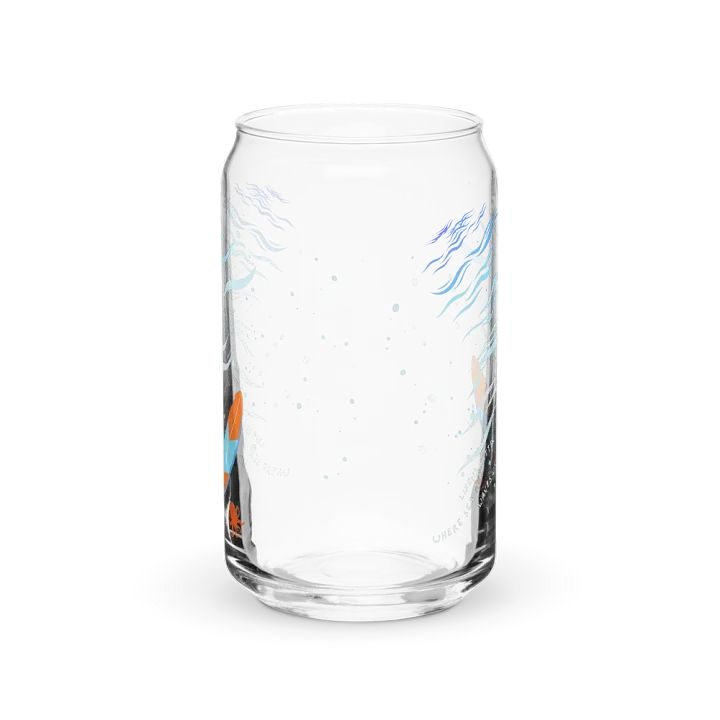 Life Is Better Where Sea Waves Whisper Can-Shaped Glass ( Side -Sea- ) product image (2)
