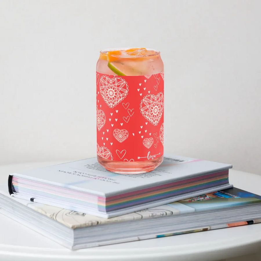 Love-Struck Can-Shaped Glass product image (4)