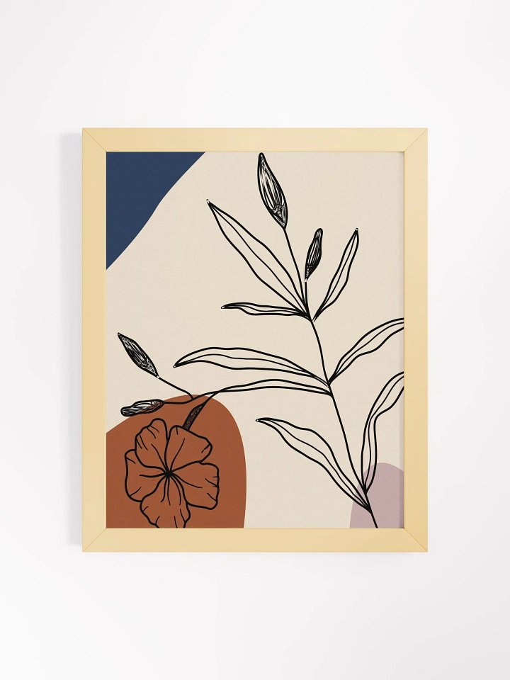 Botanical Bliss Framed Matte Poster product image (14)