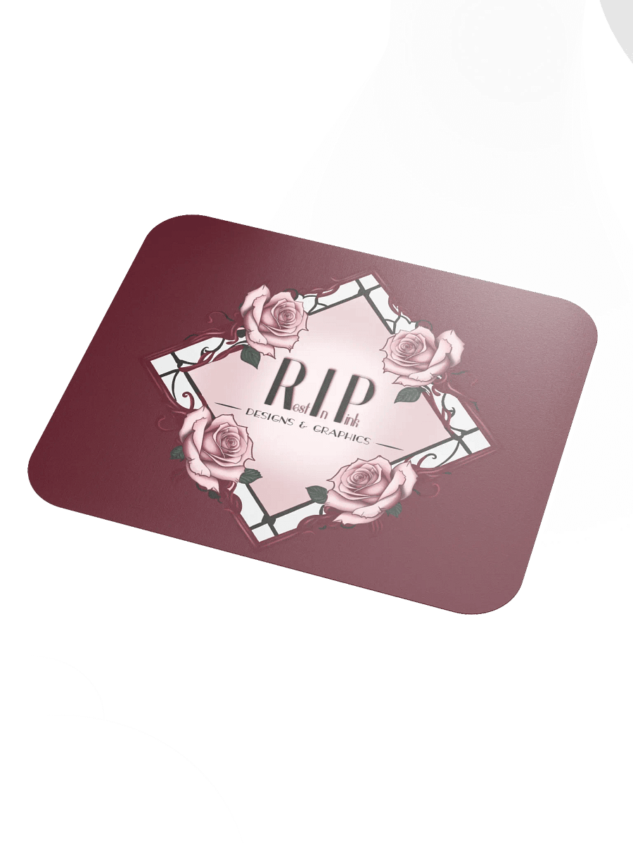 RIP Full Logo Mouse Pad - Red product image (3)