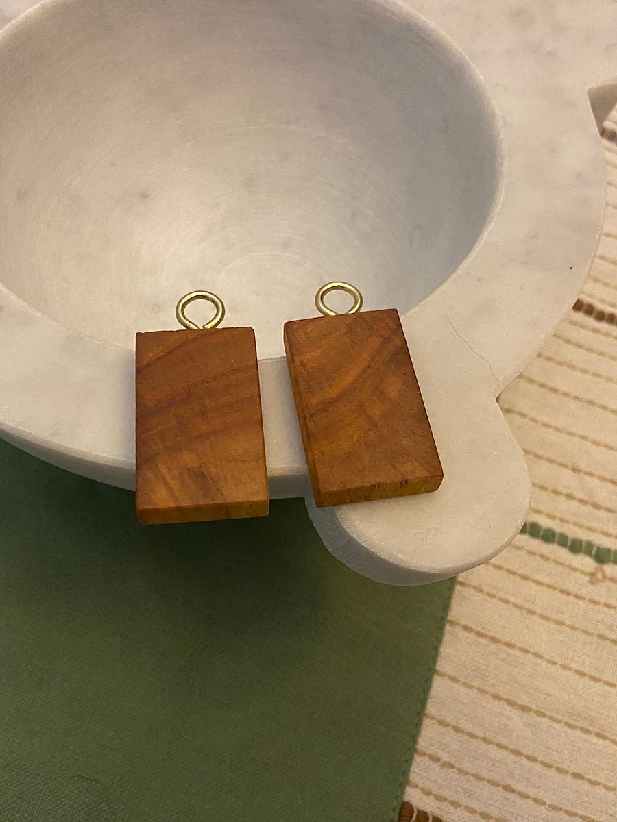 Canary Wood Pendant (1 each order) product image (1)