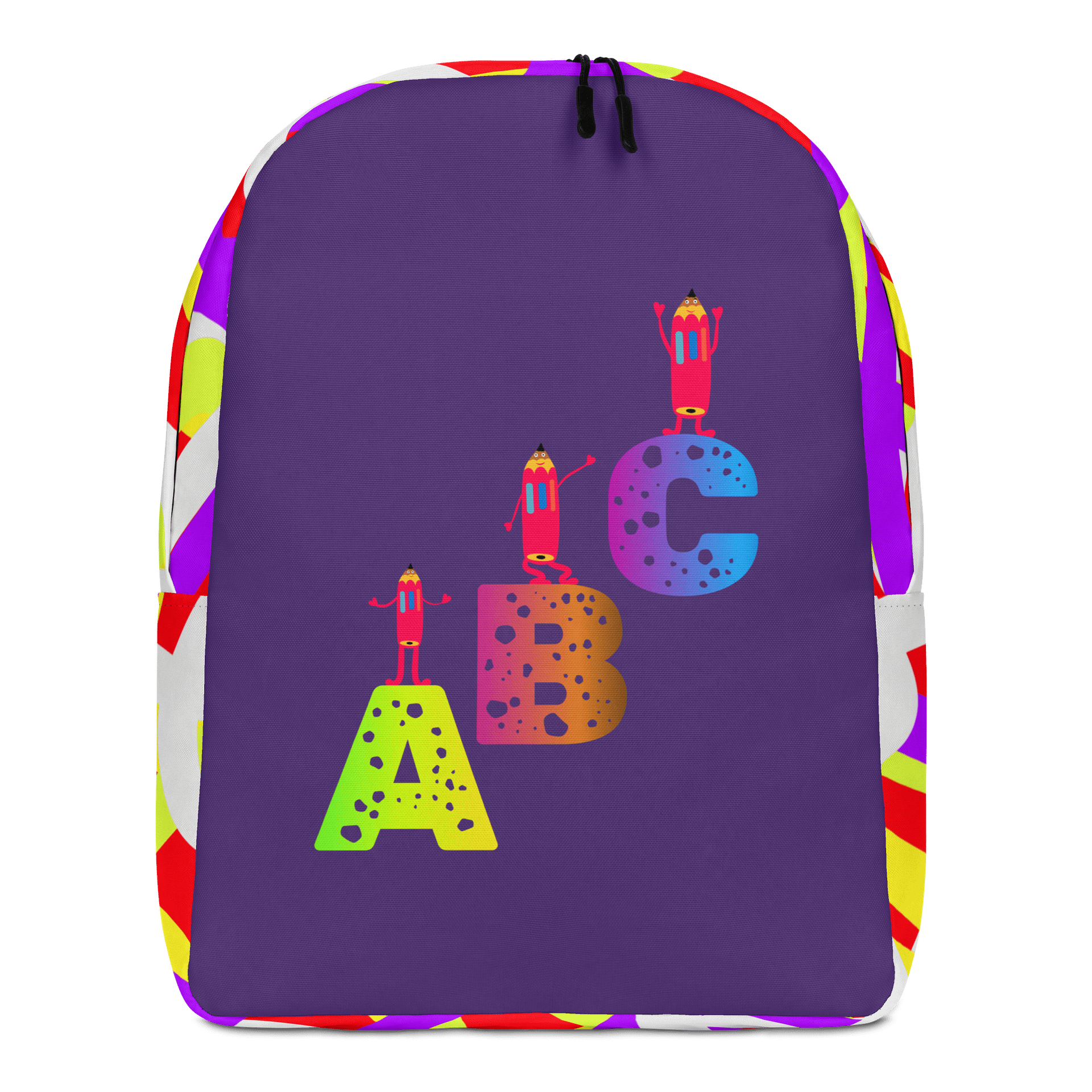 Expressive Pencil All-Over Print Backpack product image (1)