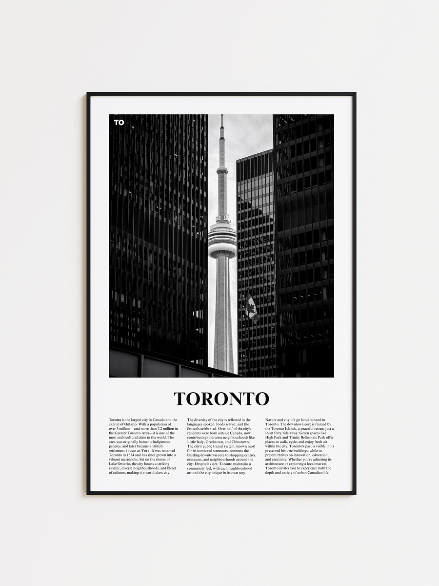 Toronto 04 Newspaper Poster product image (1)