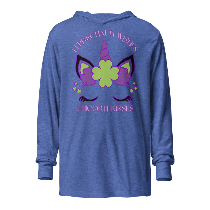 Leprechaun Wishes & Unicorn Kisses Hoodie product image (9)