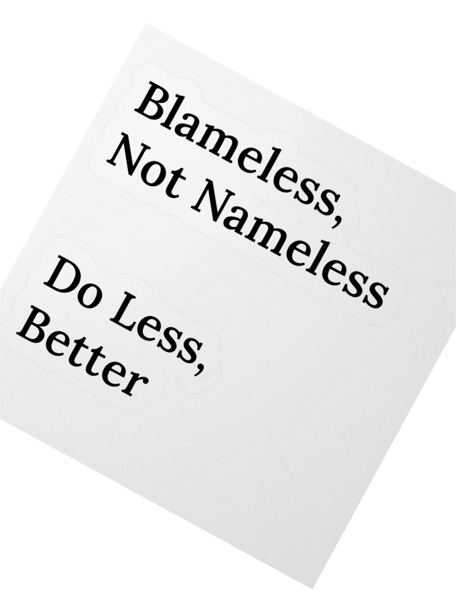 Blameless/Do Less combo product image (2)