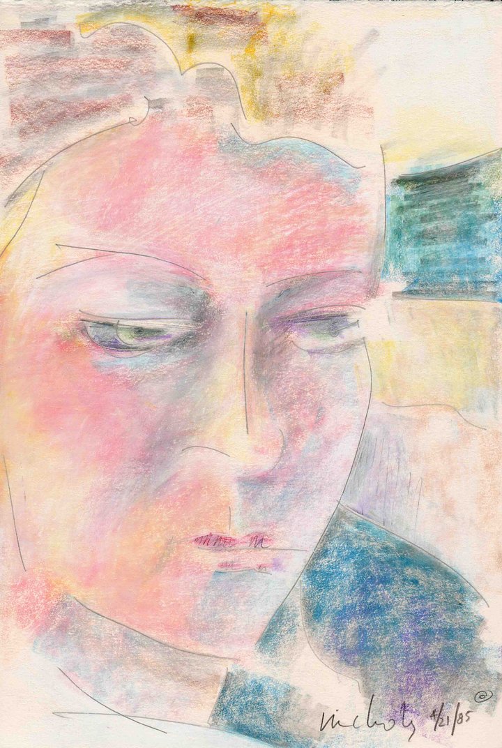 Portait of a Woman 04.21.85 print product image (1)