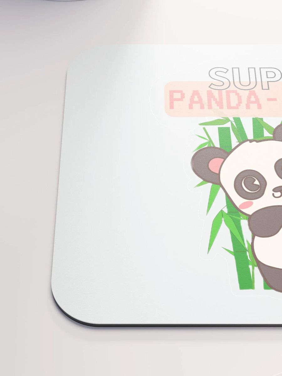 Panda-stic Bamboo Mouse Pad product image (6)
