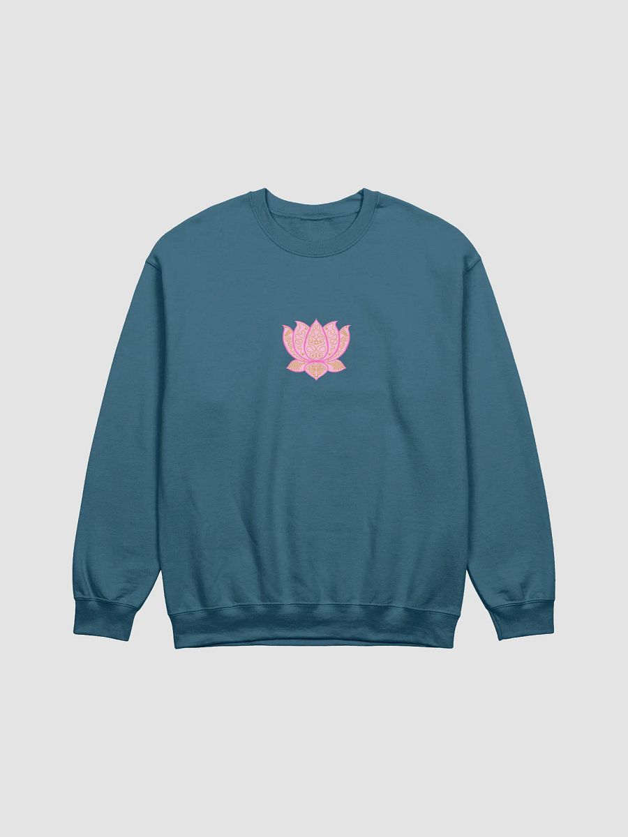 Golden Lotus Bloom Crewneck Sweatshirt product image (1)