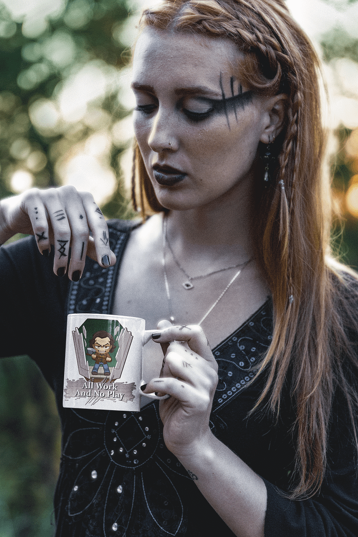 Irish's Chibi Horror Icons Mug - All Work product image (1)