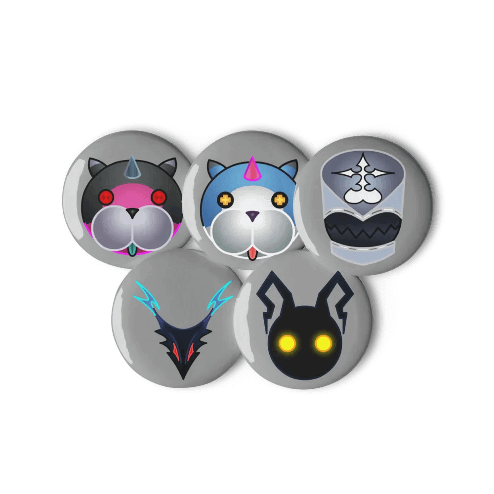 Kingdom Hearts Emoji Pin Set product image (6)