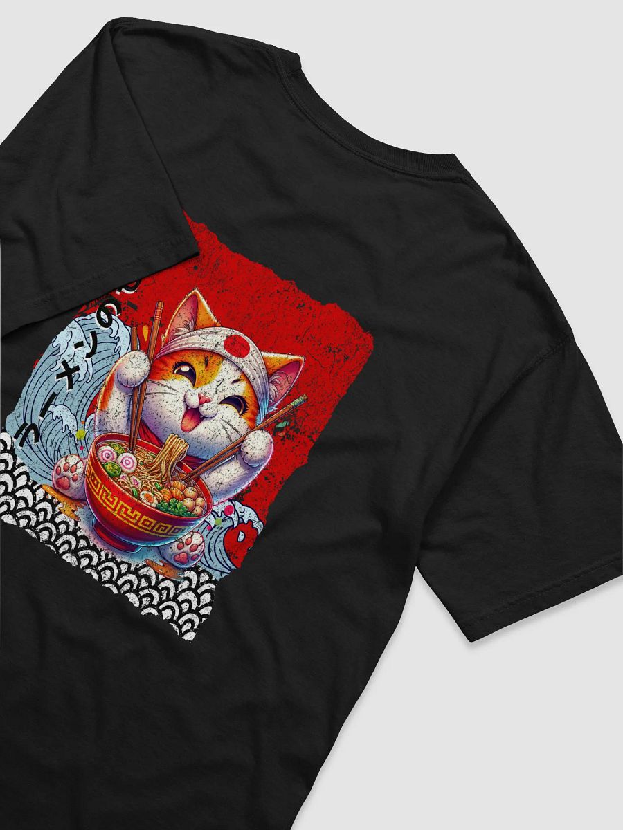 Hachimaki Cat Slurping Noodles - Back2Back product image (4)