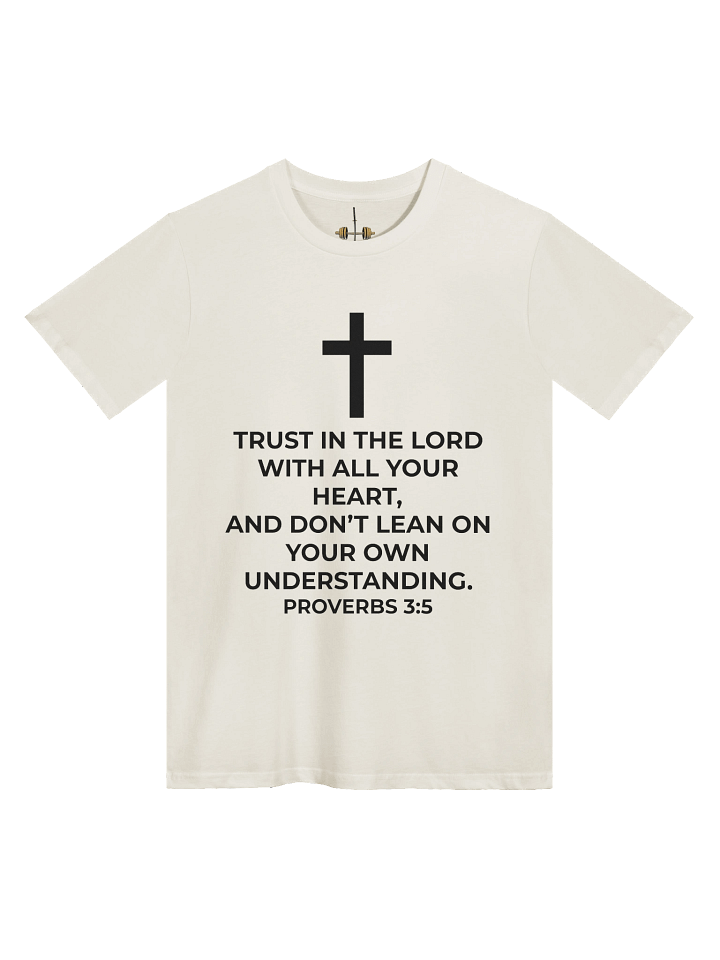 Proverbs 3:5 Unisex T-Shirt [Dark] product image (11)
