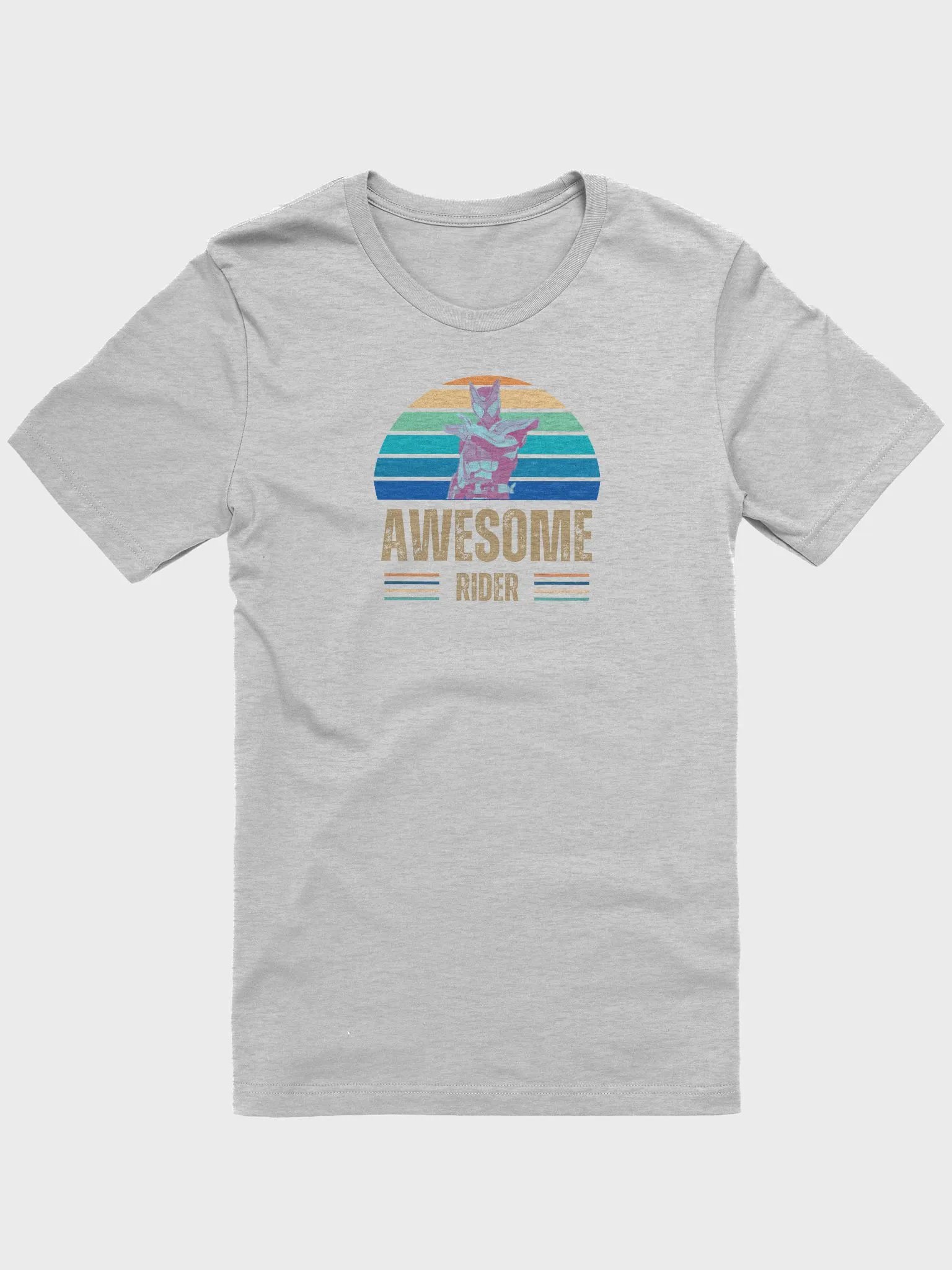 Retro Awesome Rider Stylized T-Shirt product image (3)