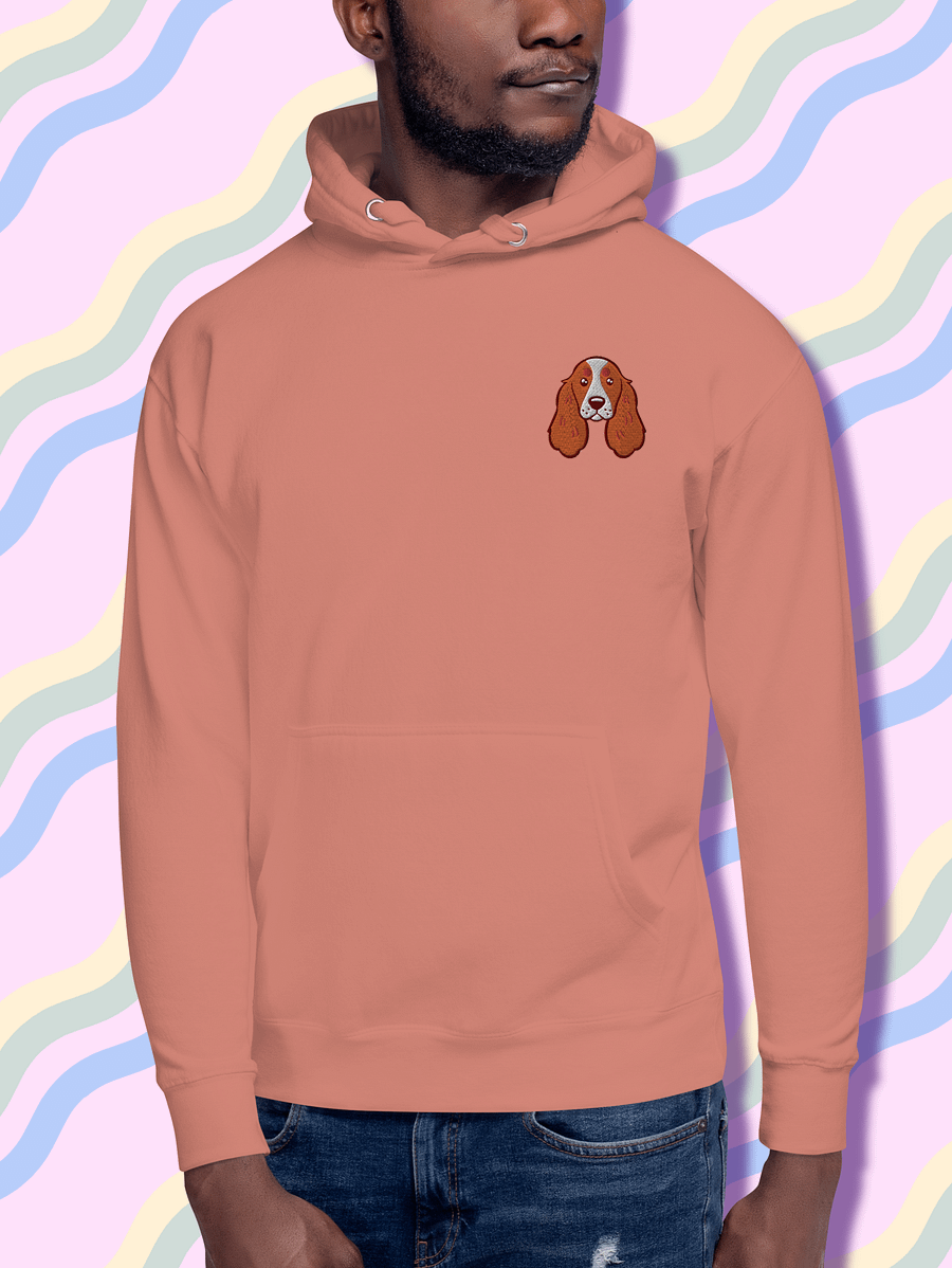 Cartoon English Cocker Spaniel Dog Unisex Premium Hoodie product image (4)