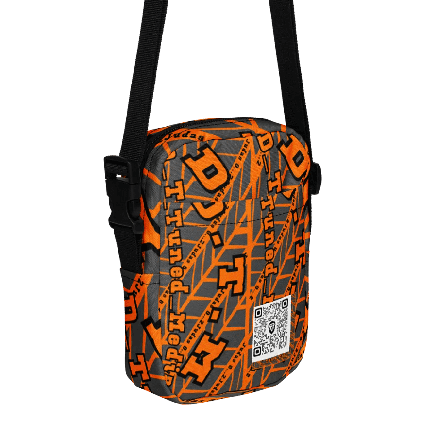 D-Tuned Media Geometric Crossbody Bag product image (1)