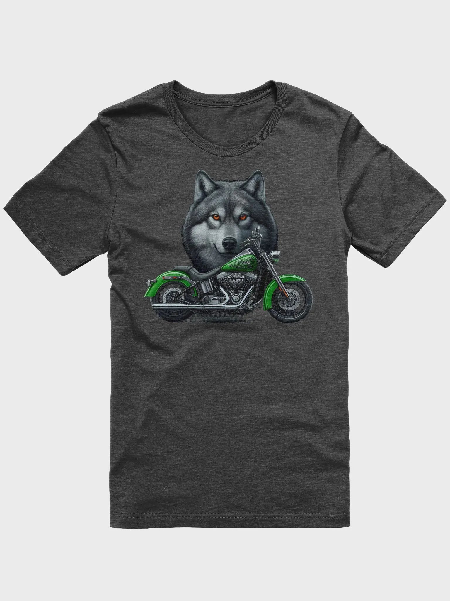 Motorcycle and Wolf - Unisex T-Shirt #21 product image (1)