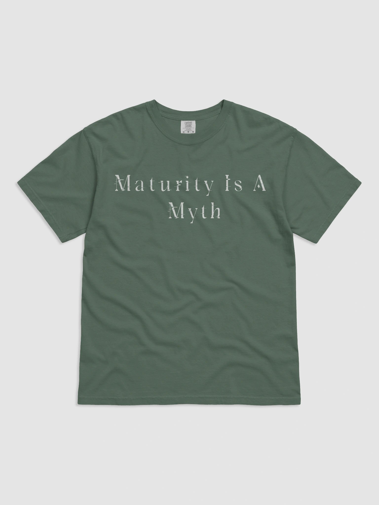 Maturity Is A Myth Blue Spruce Cursed Tee product image (1)
