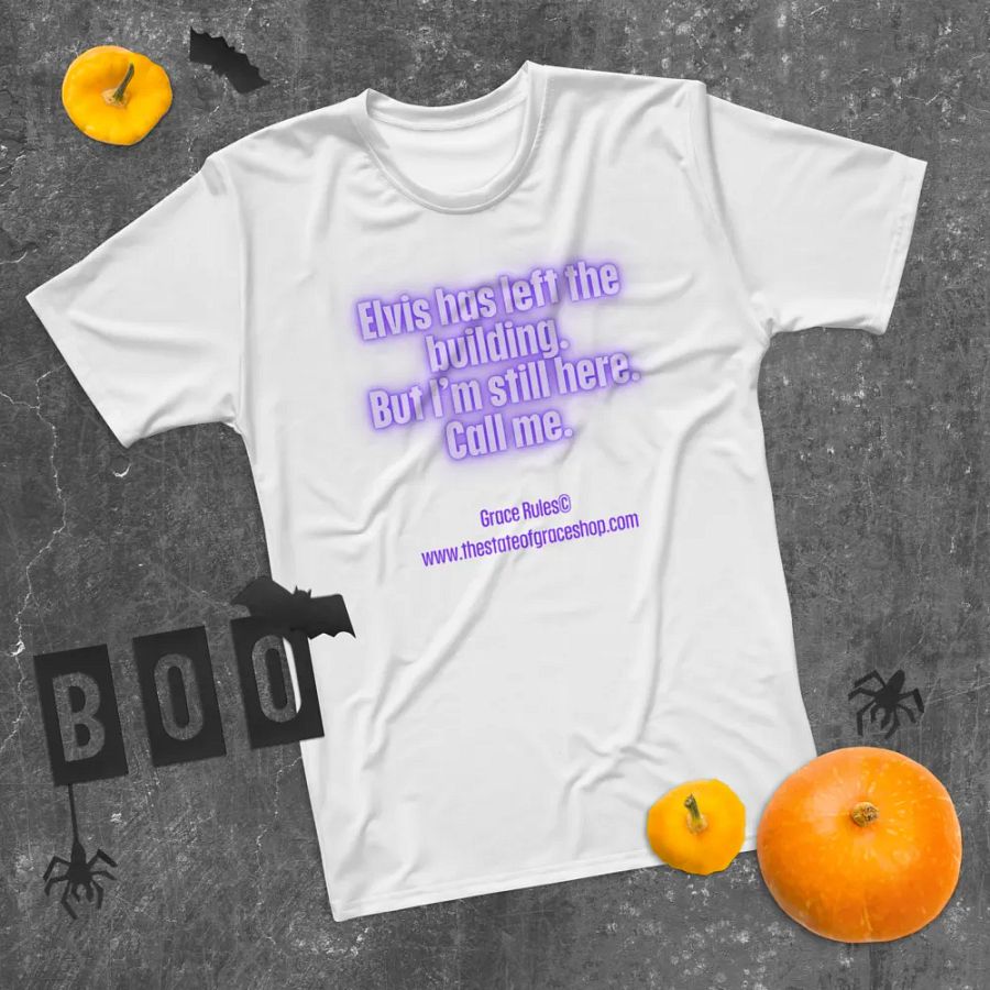 FUNNY TEES 4 U FOR MEN “Elvis has left the building. But I’m still here. Call me.” product image (11)