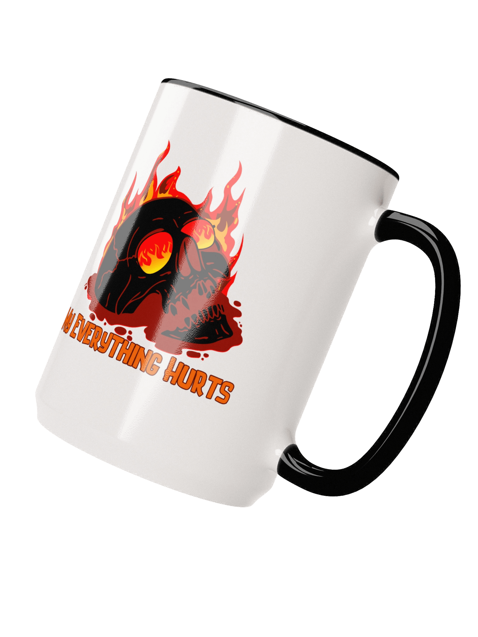 My Everything Hurts! Red Skull Mug product image (11)