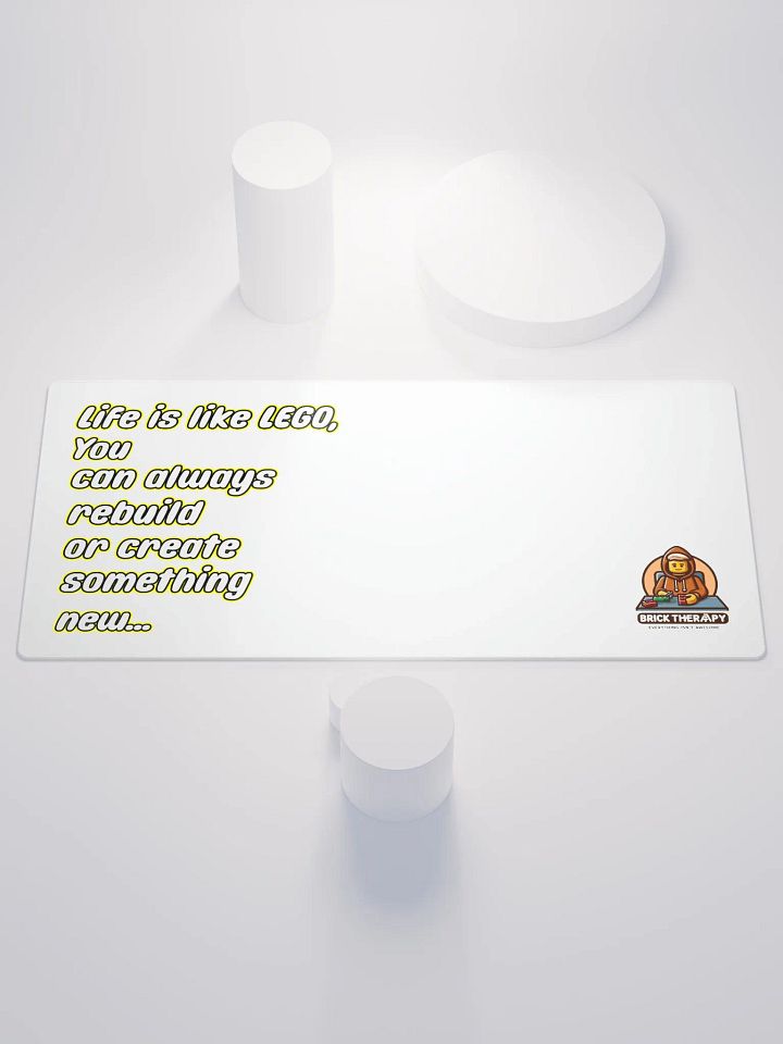 Life is like Lego Mouse Mat 3 product image (1)