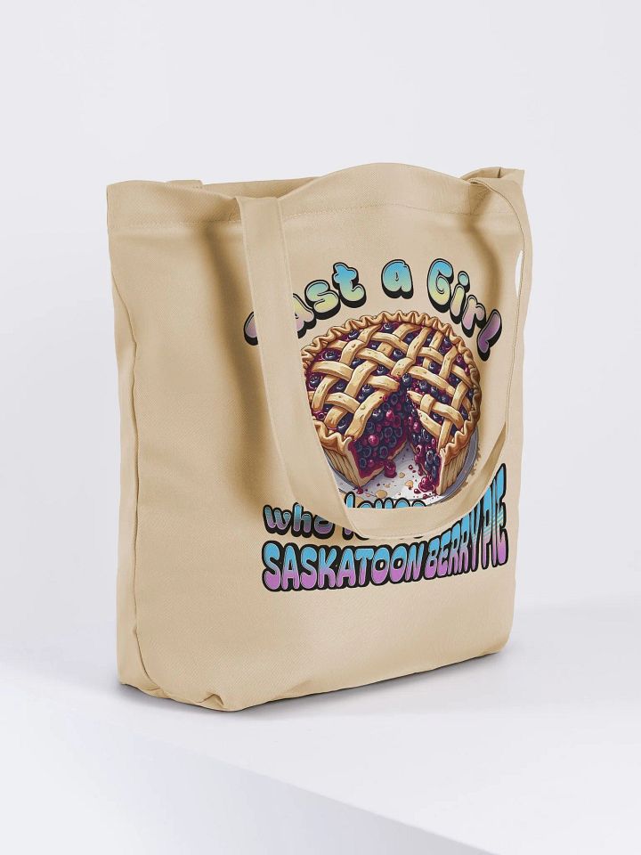 Just A Girl Who Loves Saskatoon Berry Pie Tote Bag product image (4)