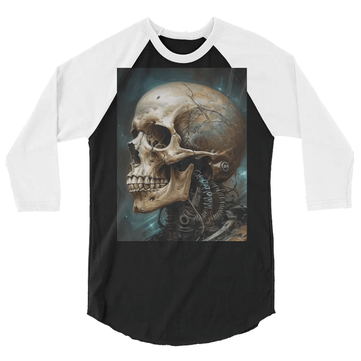 Mechanical Skull Fusion Raglan Tee product image (2)