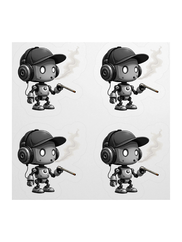 Toke-Bot Sticker Sheet product image (1)