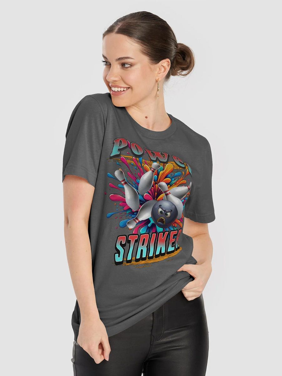 Power Striker Bowling Ball T-Shirt product image (5)