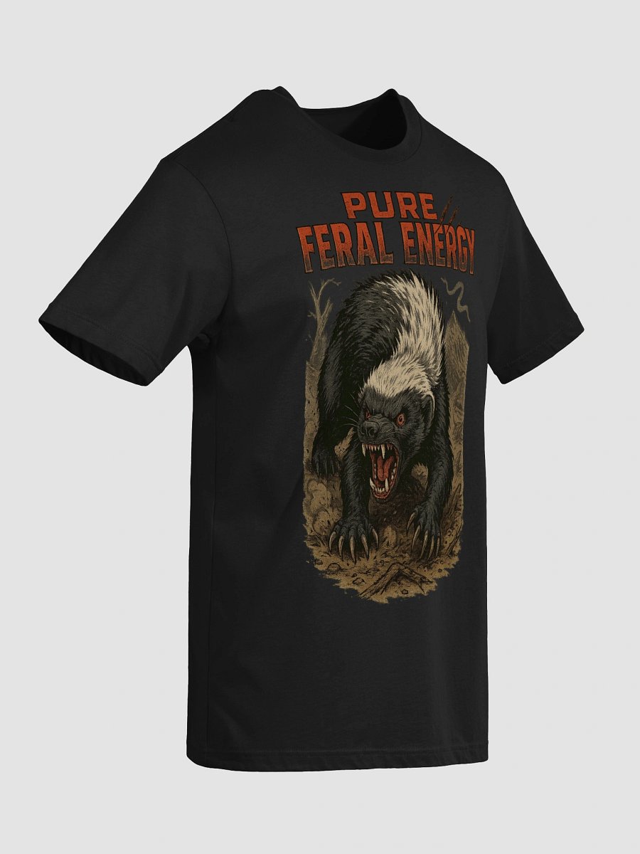 Ferocious Feral Badger T-Shirt product image (33)