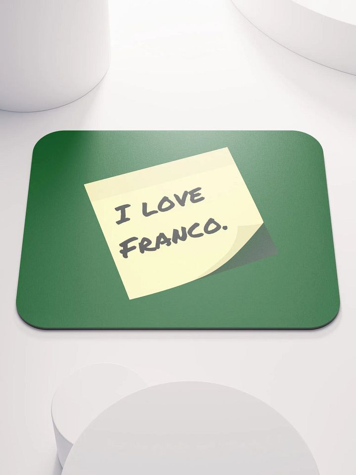 Franco love mousepad product image (1)