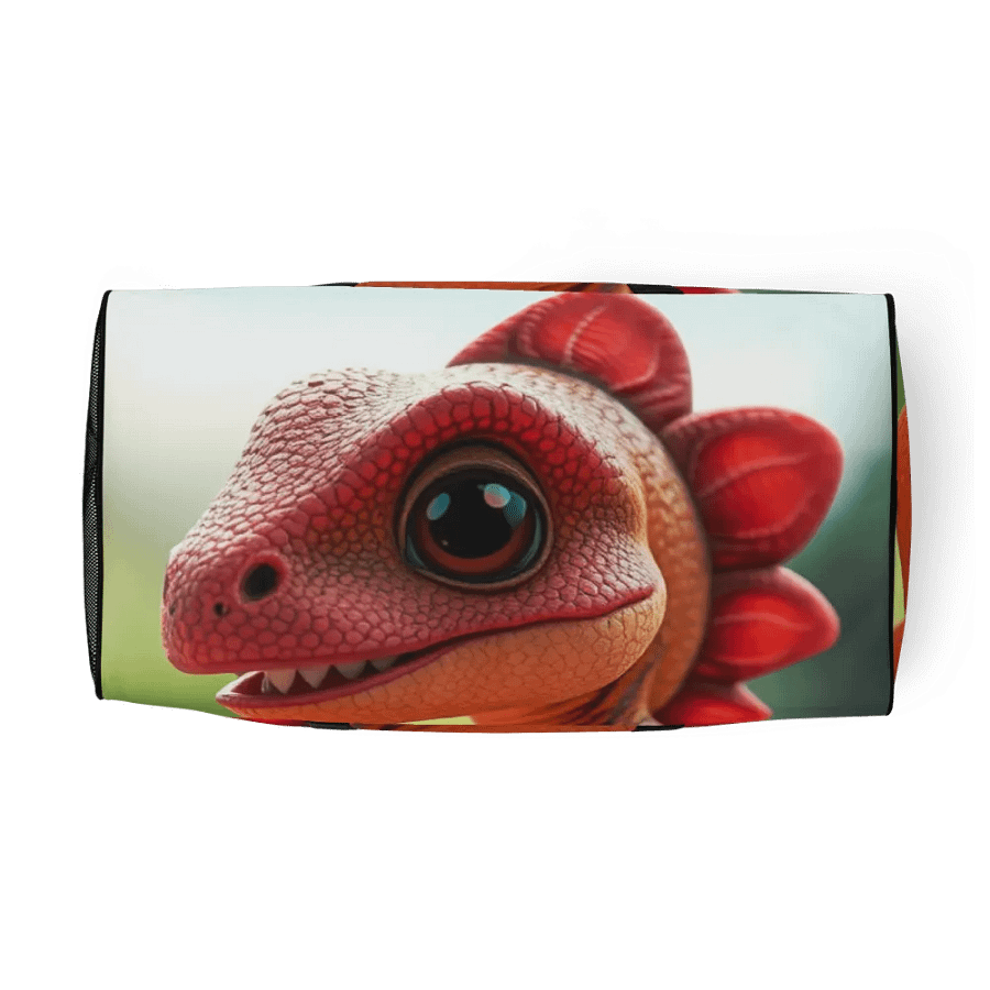 Red Dinosaur All-Over Duffle Bag product image (3)