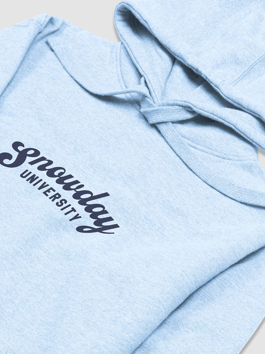 Snowday University hoodie - light blue product image (3)