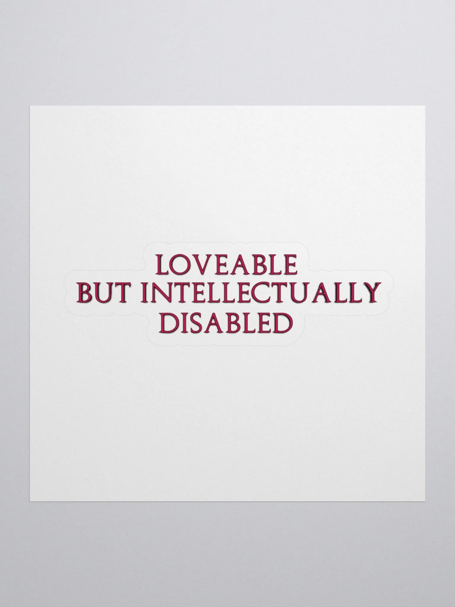 LOVEABLE STICKER product image (1)