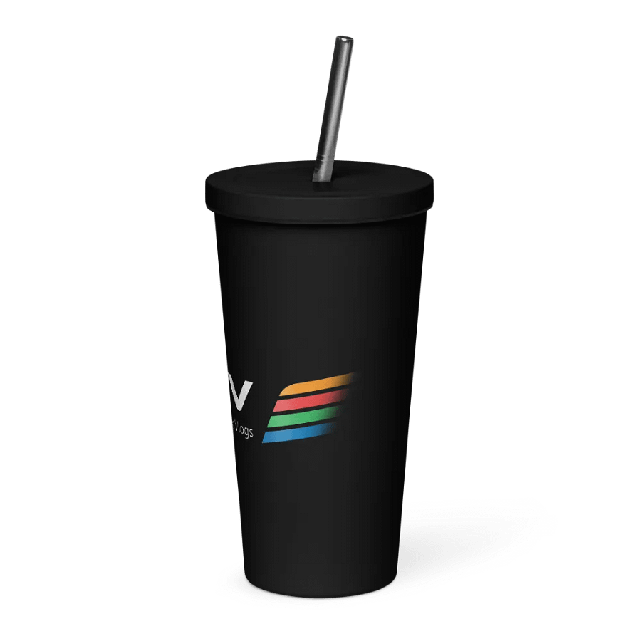 STV Stainless Steel Tumbler With Straw & Lid product image (3)