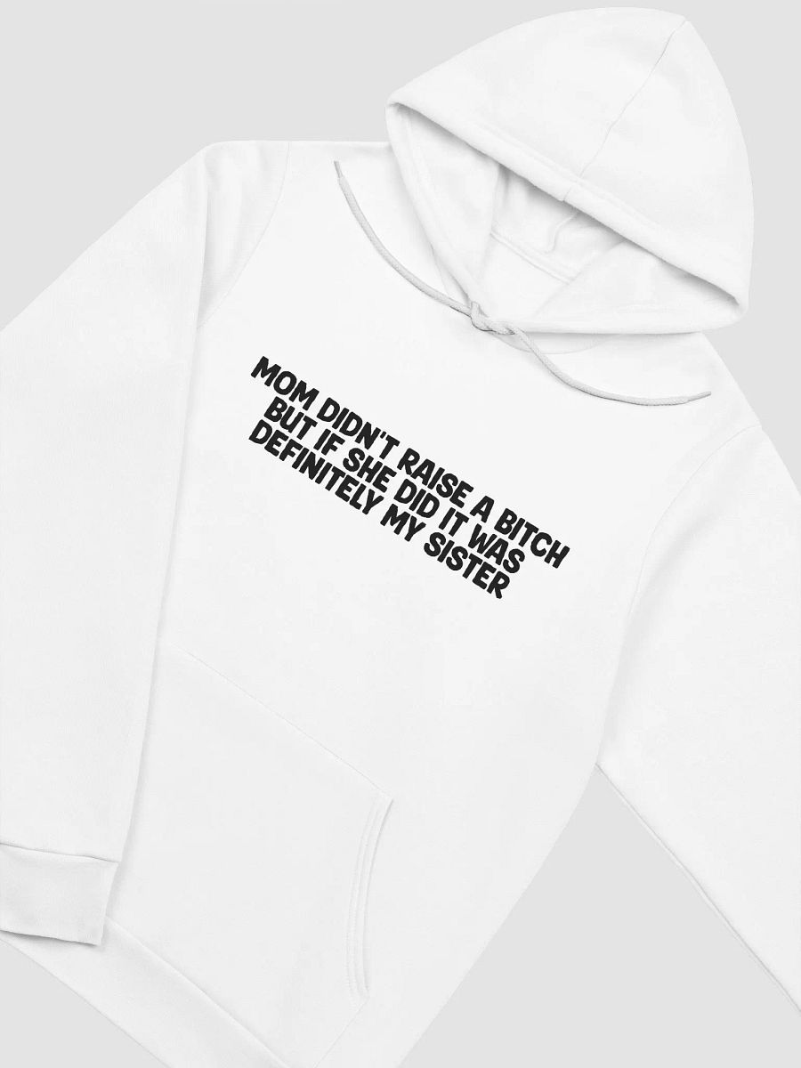 White Raised Sister Hoodie product image (3)