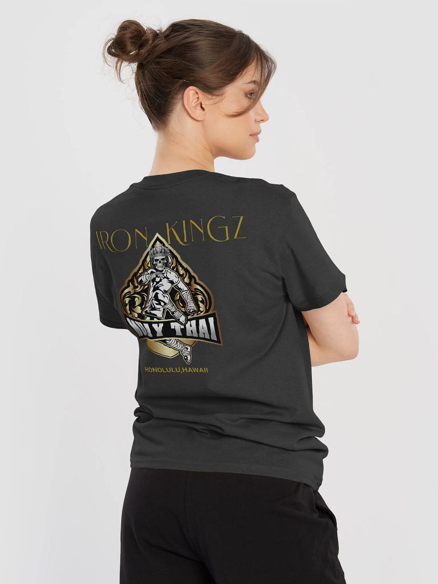 Adult Iron Kingz Muay Thai Skull w/Crown Heavyweight Tee product image (6)