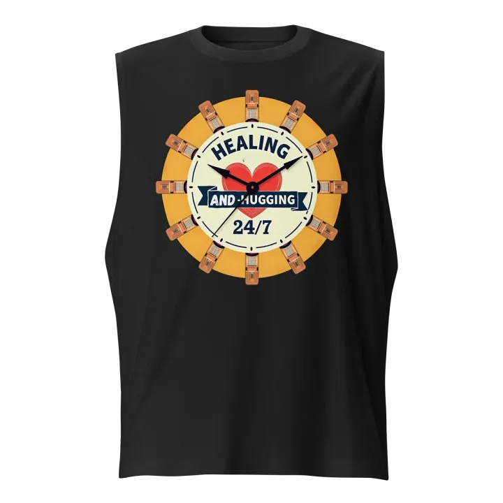 Healing 24/7 Bandage Clock Muscle Tank product image (1)