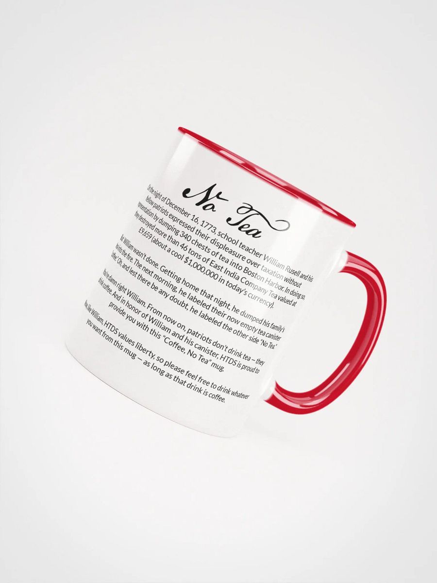 No Tea, Coffee Mug product image (4)