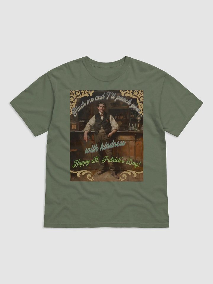St. Patrick's Day Heavyweight Unisex Crewneck T-shirt product image (1)