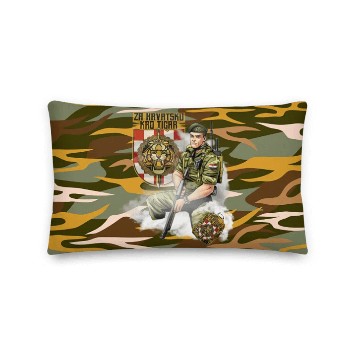 FOR CROATIA LIKE A TIGER PILLOW product image (2)